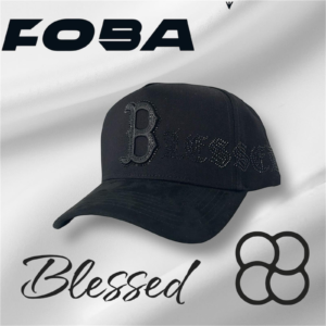 Gorra FOBA "Blessed Onyx" con Pedrería